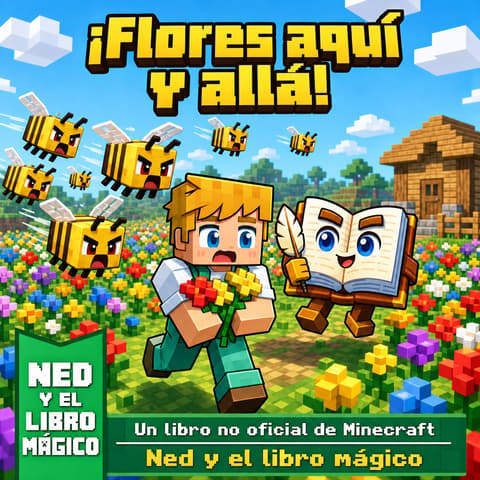 ¡Flores aquí y allá! | Libro ATAL de Minecraft nivel 57