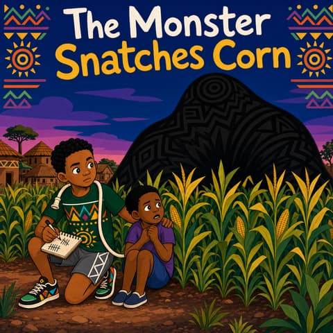 The Monster Snatches Corn