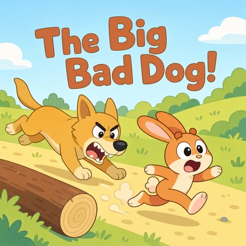 The Big Bad Dog! | Bookbot Decodable Reader Level 2