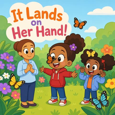 It Lands on Her Hand! | Bookbot Decodable Reader