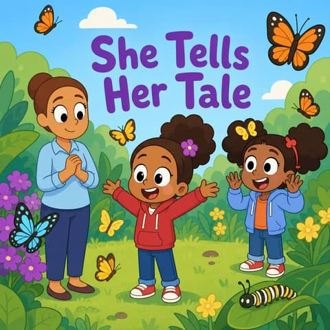 She Tells Her Tale | Bookbot Decodable Reader Level 6