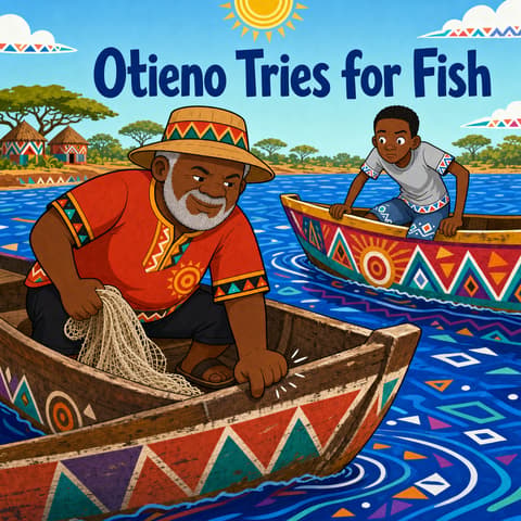 Otieno Tries for Fish