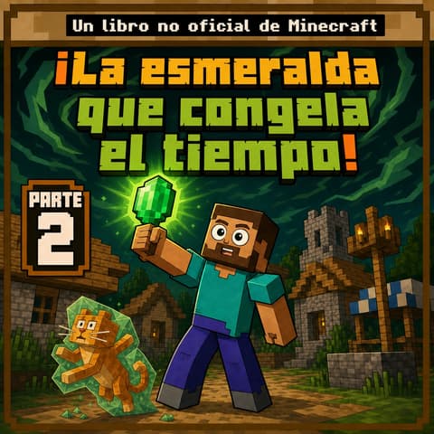 ¡La esmeralda que congela el tiempo! | Libro ATAL de Minecraft nivel 76