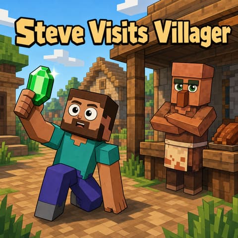 Steve Visits Villager