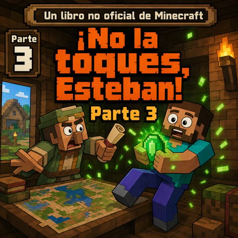 ¡No la toques, Esteban! | Libro ATAL de Minecraft nivel 76