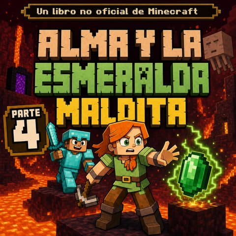 Alma y la esmeralda maldita | Libro ATAL de Minecraft nivel 48