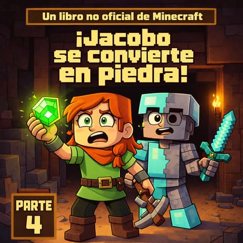 ¡Jacobo se convierte en piedra! | Libro ATAL de Minecraft nivel 54