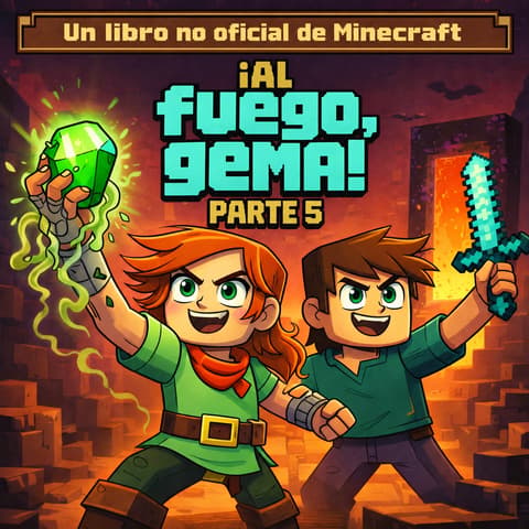 ¡Al fuego, gema! | Libro ATAL de Minecraft nivel 56