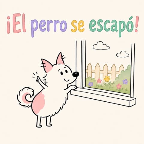 ¡El perro se escapó! | Libro ATAL de animales nivel 26