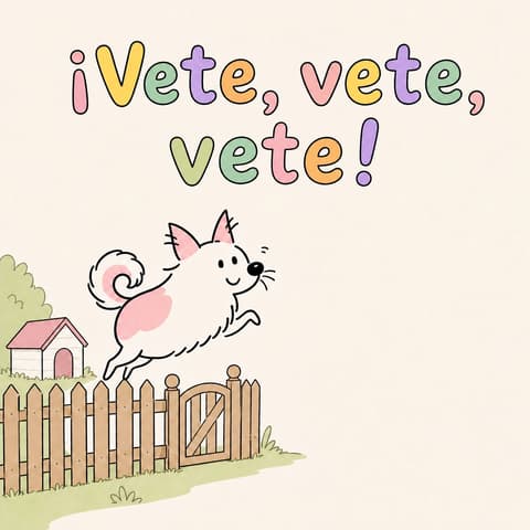 ¡Vete, vete, vete! | Libro ATAL de animales nivel 82