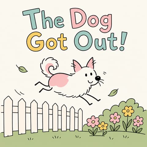 The Dog Got Out! | Bookbot Decodable Reader