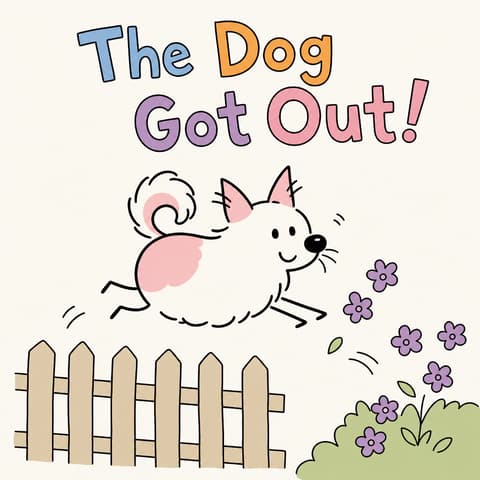 The Dog Got Out! | Bookbot Decodable Reader Level 56