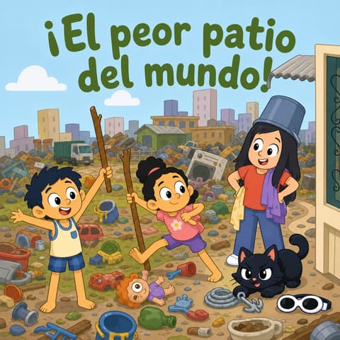 ¡El peor patio del mundo! | Libro ATAL de vida cotidiana nivel 76