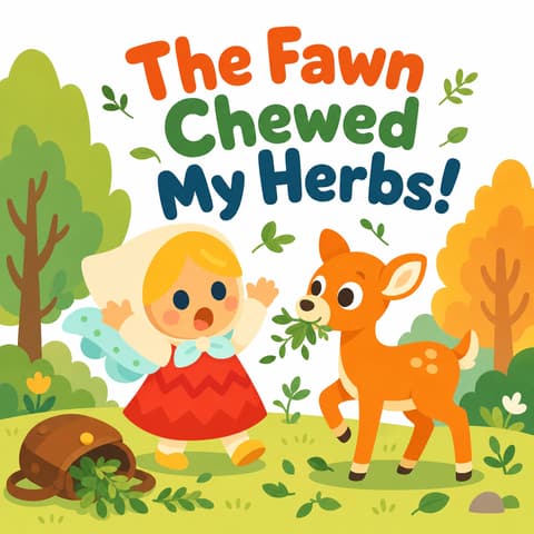 The Fawn Chewed My Herbs! | Bookbot Decodable Reader Level 36