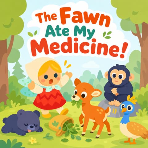 The Fawn Ate My Medicine! | Bookbot Decodable Reader Level 78