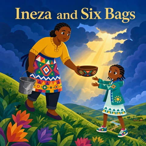 Ineza and Six Bags