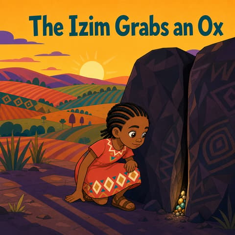 The Izim Grabs an Ox