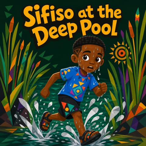 Sifiso at the Deep Pool