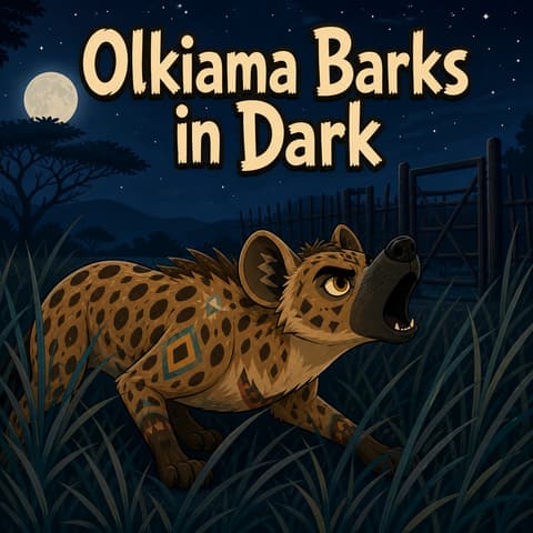 Olkiama Barks in Dark