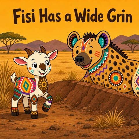 Fisi Has a Wide Grin