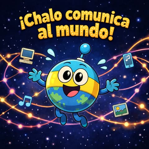 ¡Chalo comunica al mundo! | Libro ATAL de ciencia nivel 35