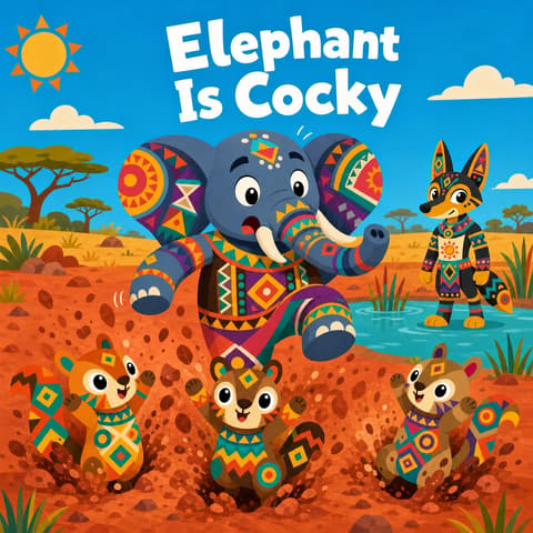 Elephant Is Cocky