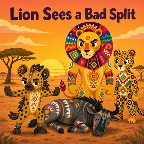Lion Sees a Bad Split