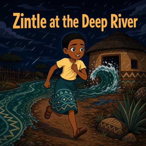 Zintle at the Deep River