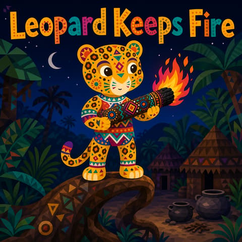 Leopard Keeps Fire