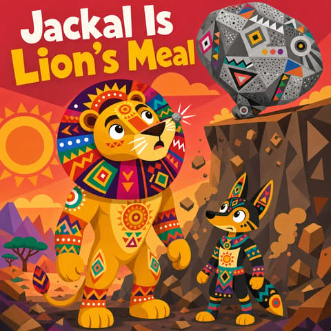 Jackal Is Lion's Meal