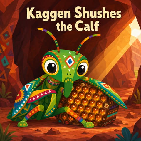 Kaggen Shushes the Calf