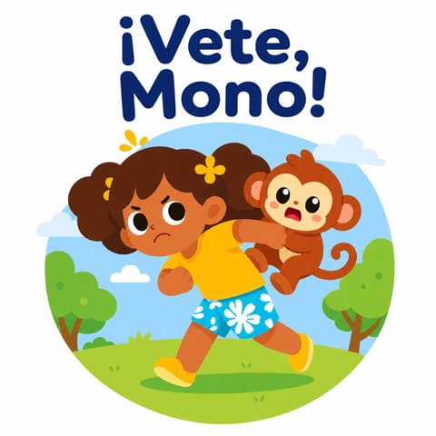 ¡Vete, Mono! | Libro ATAL de vida cotidiana nivel 34