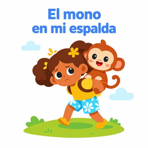 El mono en mi espalda | Libro ATAL de vida cotidiana nivel 65