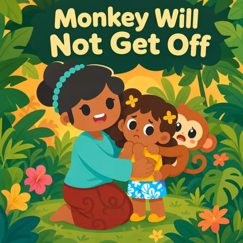 Monkey Will Not Get Off