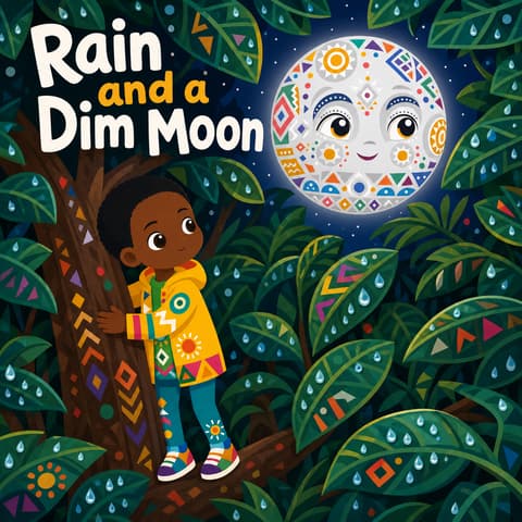 Rain and a Dim Moon