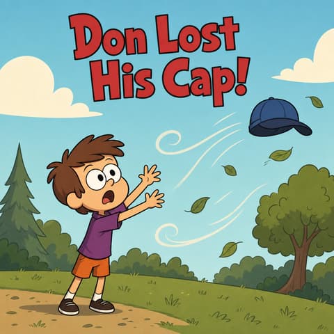 Don Lost His Cap! | Bookbot Decodable Reader Level 2