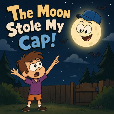 The Moon Stole My Cap! | Bookbot Decodable Reader Level 51