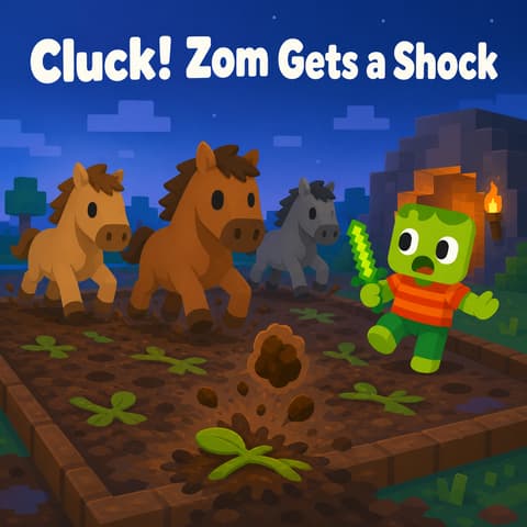 Cluck! Zom Gets a Shock