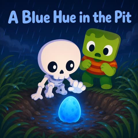 A Blue Hue in the Pit