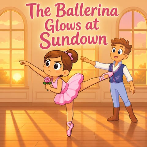 The Ballerina Glows at Sundown