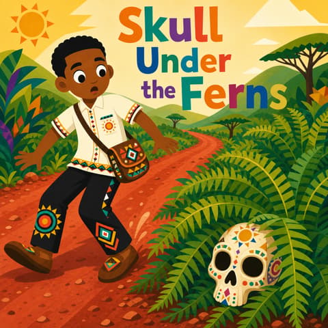 Skull Under the Ferns