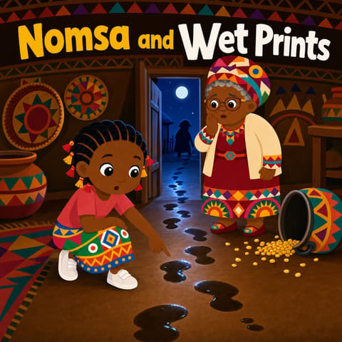 Nomsa and Wet Prints