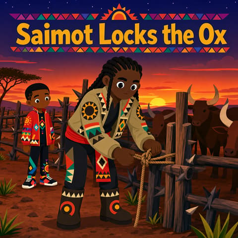 Saimot Locks the Ox