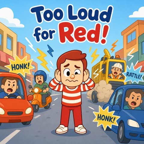 Too Loud for Red! | Bookbot Decodable Reader Level 80