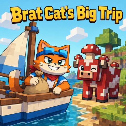 Brat Cat's Big Trip