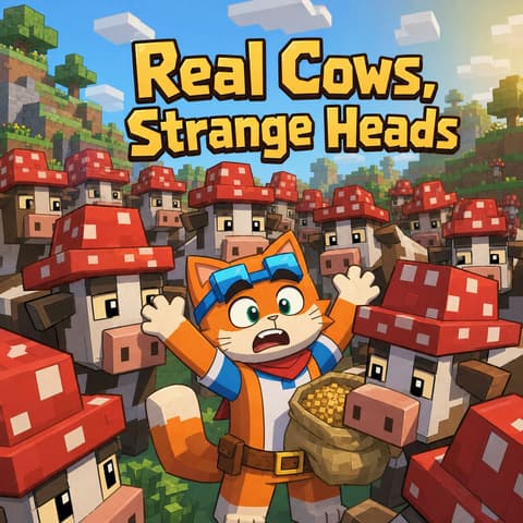 Real Cows, Strange Heads