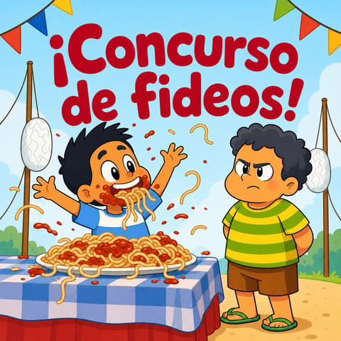 ¡Concurso de fideos! | Libro ATAL de vida cotidiana nivel 78