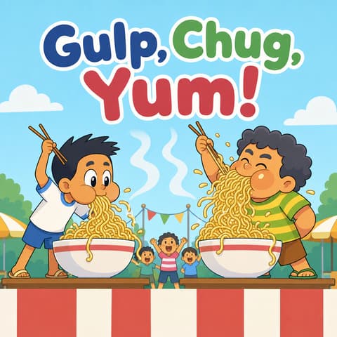 Gulp, Chug, Yum! | Bookbot Decodable Reader Level 3