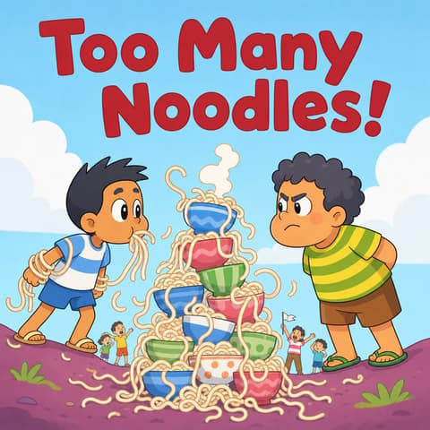 Too Many Noodles! | Bookbot Decodable Reader Level 71