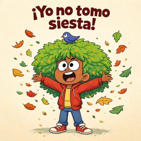 ¡Yo no tomo siesta! | Libro ATAL de aventura nivel 33